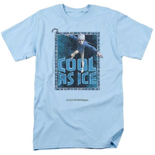 

2019 printed men t shirt cotton short sleeve rise of the guardians jack frost men regular fit t-shirtwomen t shirt