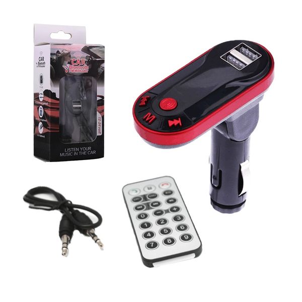 

wireless bluetooth fm transmitter handsusb car charger i9 mp3 player tf card car kit i9 remote radio speaker phone call smart phone