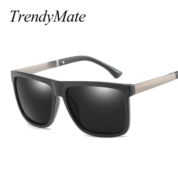 

2020 brand mens polarized sunglasses special driving classic sun glasses women vintage rectangle anti-uv goggles eyewear 1269t, White;black