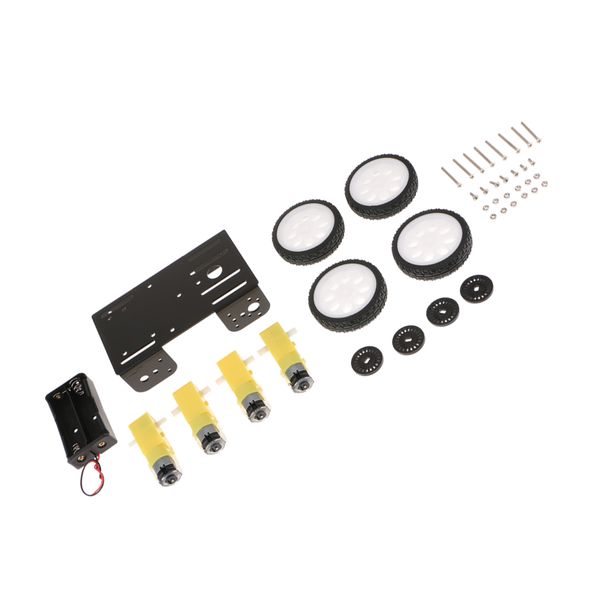 

diy dc 4wd smart robot car chassis kit motor type 1:48 for