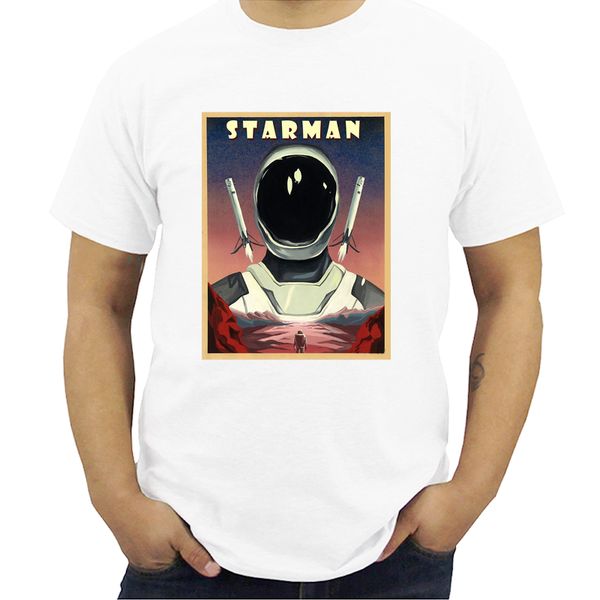 

spacex graphic t shirt men tees casual funny design popular occupy mars space x tshirt groot casual clothing streetwear