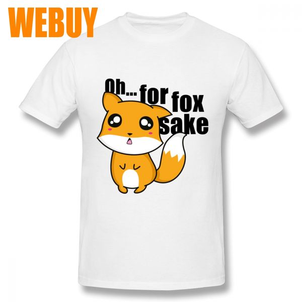 

мужские tee o-образный вырез для fox сак fashion tee for man anime camiseta