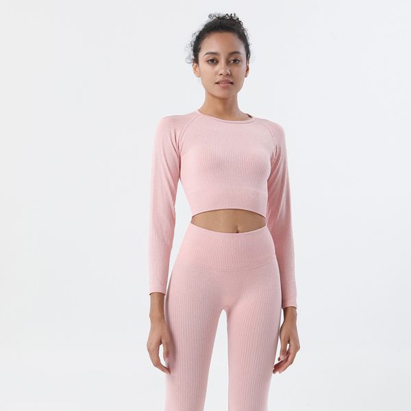 

women high elastic gym yoga running breathable sportswear sport fitness sports gym vital seamless long sleeve, White;red