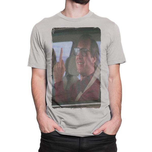

clark griswold the finger christmas vacation ring-spun cotton t-shirt