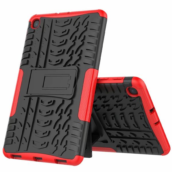 

hybrid kickstand impact rugged heavy duty tpu pc cover case for samsug tab a 8.4 2020 t307 20pcs/lot