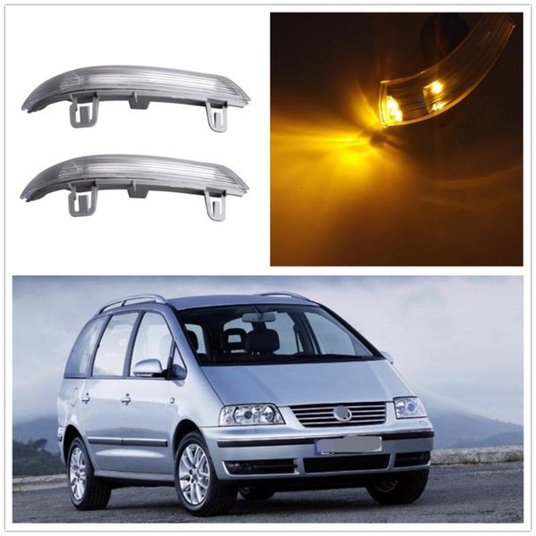 

led зеркальный свет для vw sharan 2003 2004 2005 2006 2007 2008 2009 2010 двери боковые зеркала led поворотник световые индикаторы