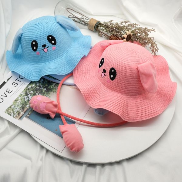 

wide brim hats tiktok music hat kids can move, Blue;gray
