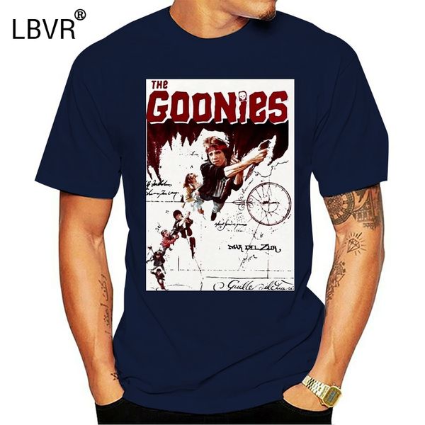 

the goonies 85 advanture action movie retro vintage hipster t shirt 941 pre-cotton tee shirt for men teenage t-shirt