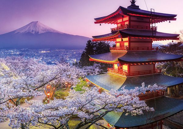 

educa япония mt. fuji 2000 шт головоломки y200317