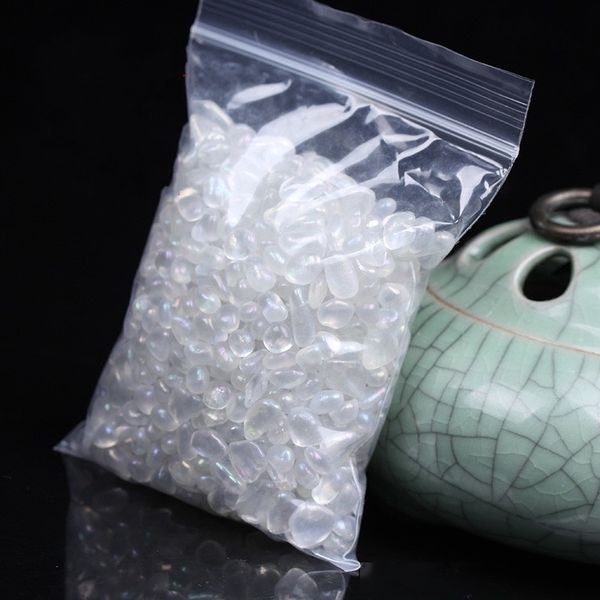 

pure nature white moonstone radiation protection promote health degaussing stone safety mini portable ornament 2 5ns ff