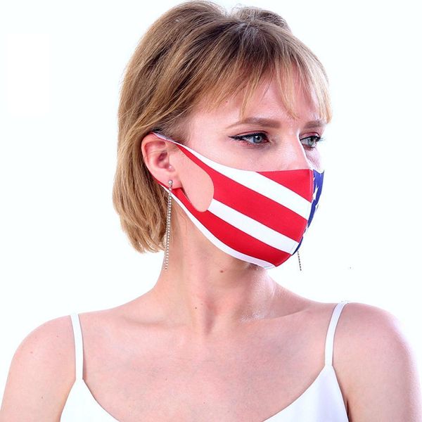 

cloth usa reusable in stock washable flag face mask individual package designer kids masks dhl ing