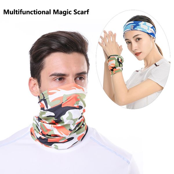 

cycling caps & masks outdoor riding scarf neckerchief bicycle bike sun-proof face cover mask sports headband bandanas, Black