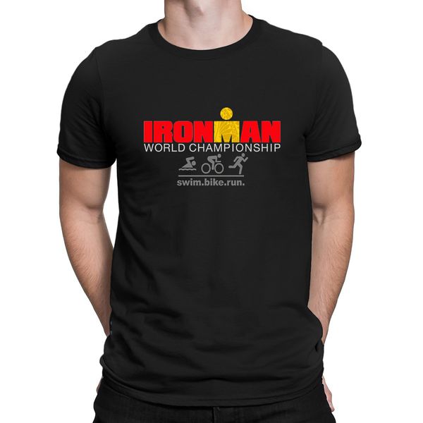 

ironman triathlon world championship 100% cotton t-shirts anti-wrinkle knitted humor standard s-xxxxxl spring autumn