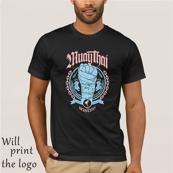 

muay thai fist 3xl short sleeve mens t-shirt 2020 new funny cotton t-shirt with round neck mens