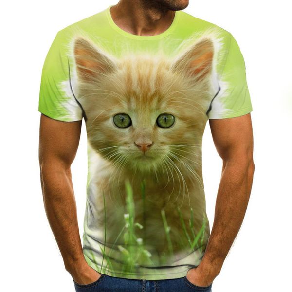 

animal pattern 3d print shirts humor comics oversized men clothing