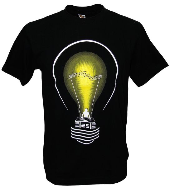 

print tees short sleeve o-neck dj blub turntable hip hop music techno graphic style party trance men t-shirt xl men summer style