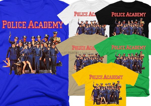 

police academy movie poster 100 cotton mens t shirt e0042