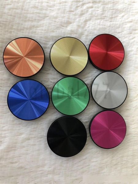 

2020 cd pattern magnetic grip finger cell phone holder universal magnet function bracket 3m glue 360 rotation phone stand for smartphone
