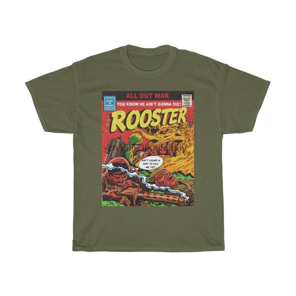 

alice in chains the rooster comic t shirt heavy cotton tee