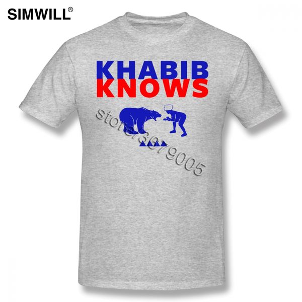

fashion khabib nurmagomedov knows t-shirts men leisure tees pure cotton tee shirts o neck short sleeves tshirt