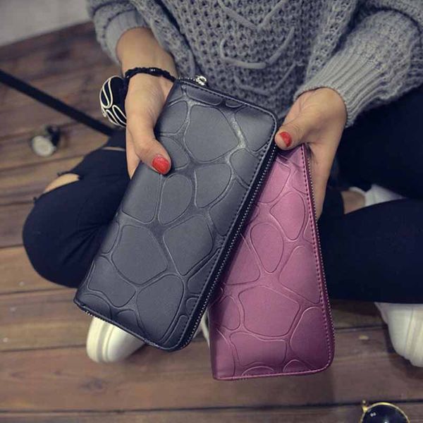 

long wallet women purses tassel fashion coin purse card holder wallets female clutch money bag pu leather wallet