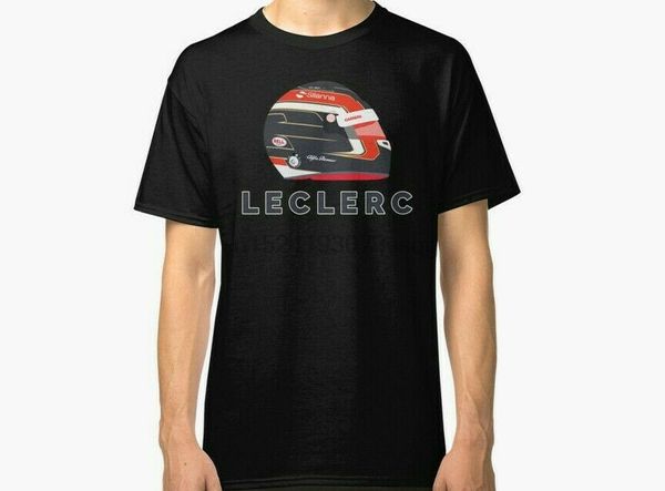 

new charles leclerc helmet mens t-shirt size s-2xl usa size