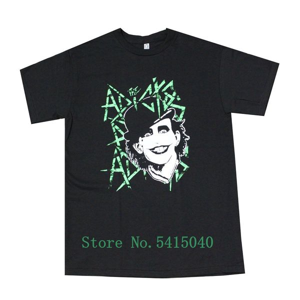 

the adicts green mens t-shirt men's short sleeve t shirt funny 100% cotton new print man 100% cotton fashion 2018 new arrival