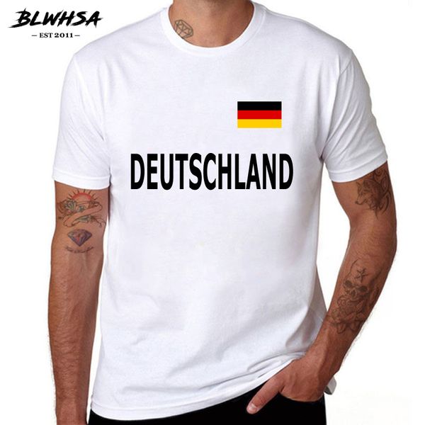 

blwhsa german flag&letters printed men t shirt germany national fans cheers short sleeves o-neck tshirts