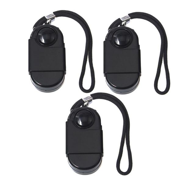 

3pcs camping alarm travel portable mini pir infrared movement motion sensor detector 120db wireless home security anti-theft