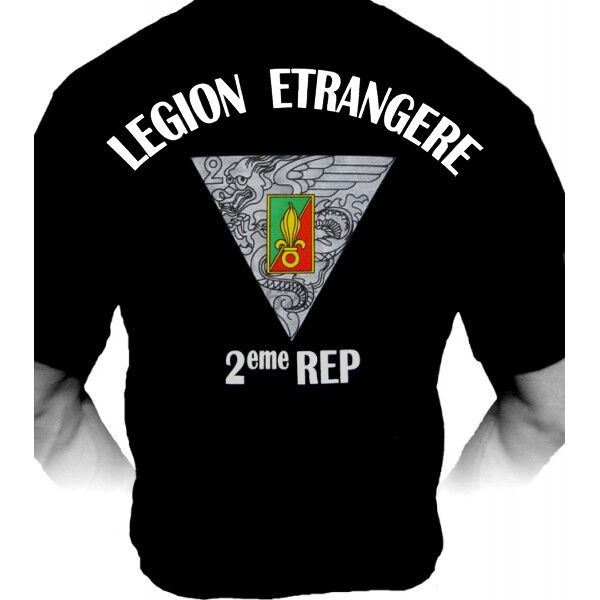 

tee-shirt t-shirt 2eme rep (regiment etranger parachutistes