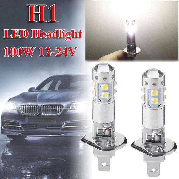 

2020 2x 6000k h1 80w error-car headlight bulb high power bulb white light