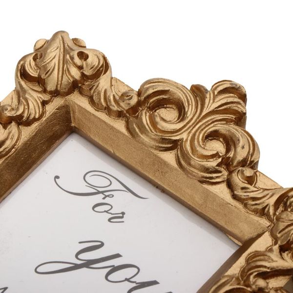 

vintage gold p frame table settings wedding birthday accessories -9 x 10cm