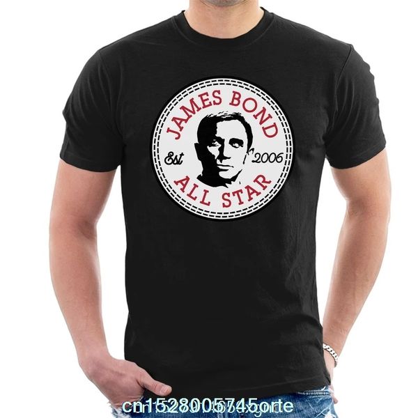 

printed funny 2020 camiseta james bond daniel craig men's t-shirt women t-shirt