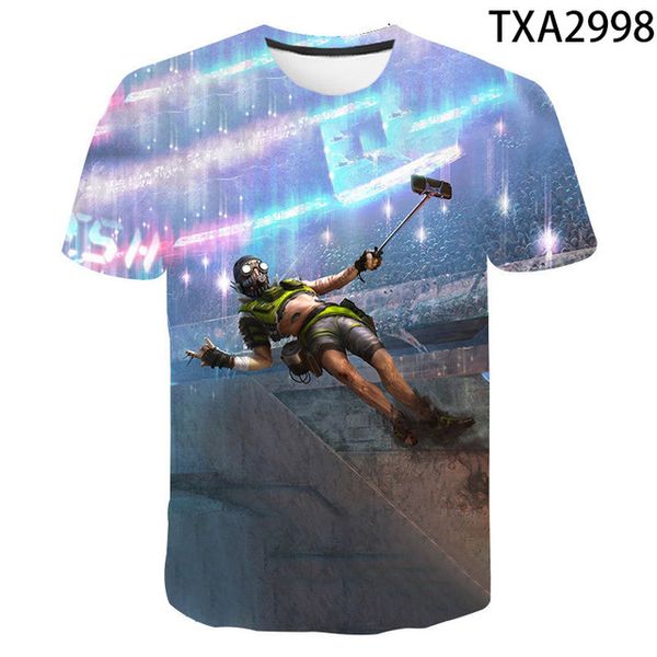 

boy girl games apex legends cool 3d print shirts horror comics plus size men clothing