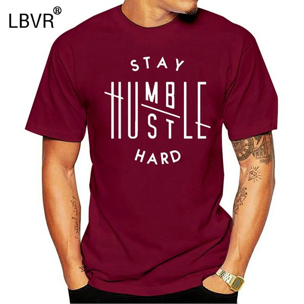 

stay humble hustle hard mens t shirt cool swag boxing training gym