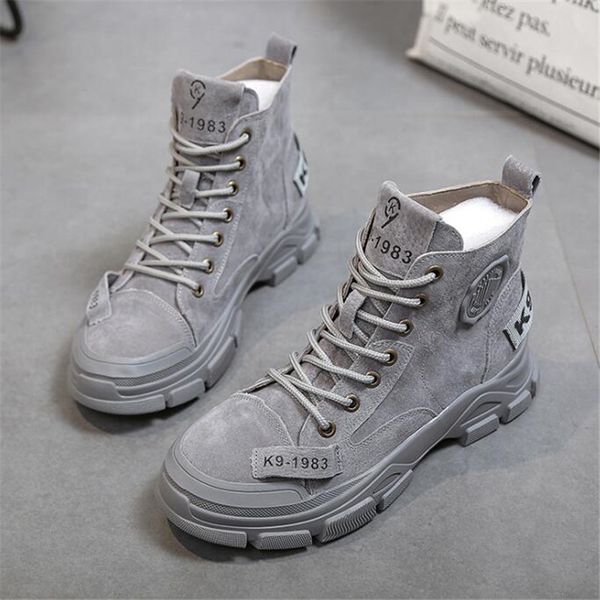 

winter suede women boots new women casual shoes fashion autumn comfortable boots thick ankle female f271, Black