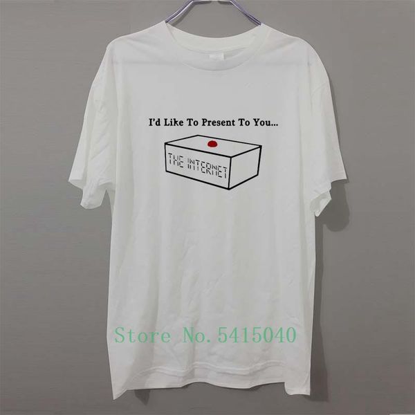 

the it crowd men round collar t-shirt fashion customized mens t shirt comic t-shirt man print o-neck tshirt clothes