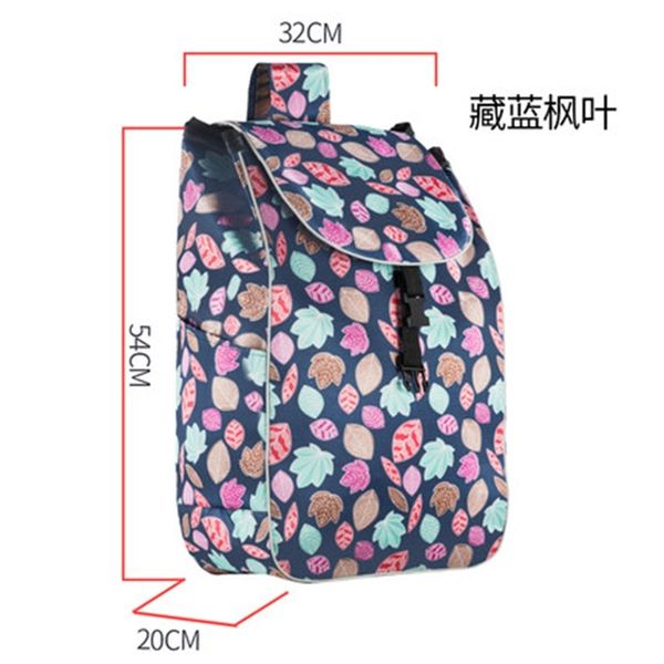 

for trolley woman basket trailer portable cart large shopping bags foldable handbag 200919