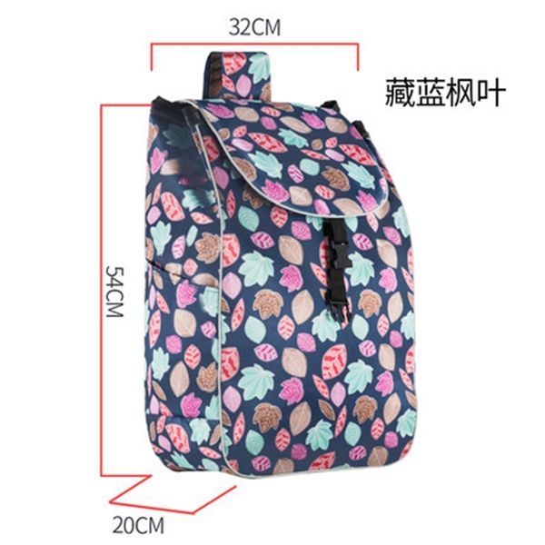 pour chariot femme panier remorque chariot portable grands sacs à provisions sac à main pliable 200919