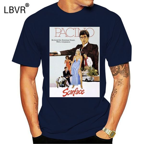 

оптовая цена ретро рубашки премиум crew neck с коротким рукавом al pacino scarface мужские футболки