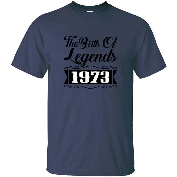 

print legends 1973 t shirt for mens classical white streetwear novelty t-shirts 2020 big size 3xl 4xl 5xl camisetas