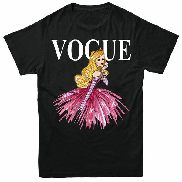 

sleeping beauty vogue cover t-shirt spoof kids tee cotton tee shirt stylish custom