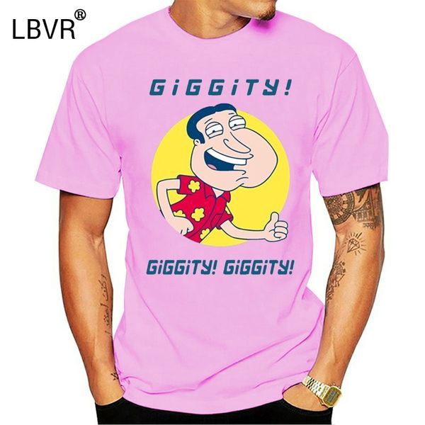

button down shirts 100% cotton men family glenn quagmire giggity o-neck short-sleeve tee
