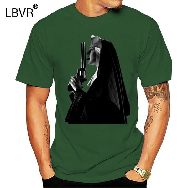 

new t-shirt blaze man nun bad funny gift idea