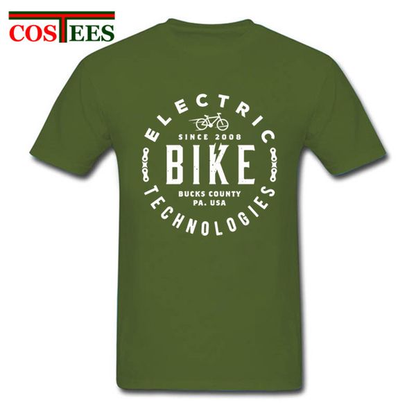 

vintage rustic ebiketech electric techonology biker t shirts men crew neck short sleeve cotton t-shirt mtb techno retro tee