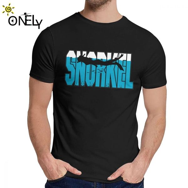 

snorkeling snorkel snorkeling sea sport exciting t-shirt casual o-neck graphic for male 100% cotton classic s-6xl tshirt