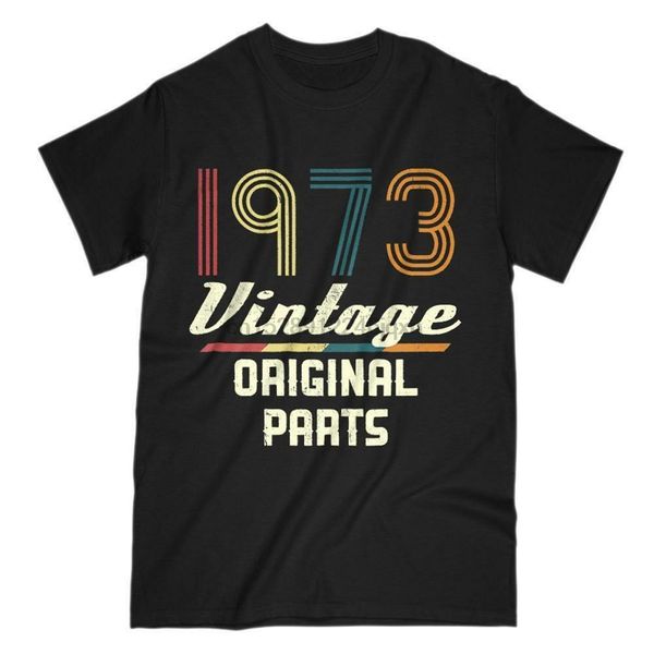 

vintage 1973 mens t-shirt retro 70s 45th birthday tee old popular tee shirt