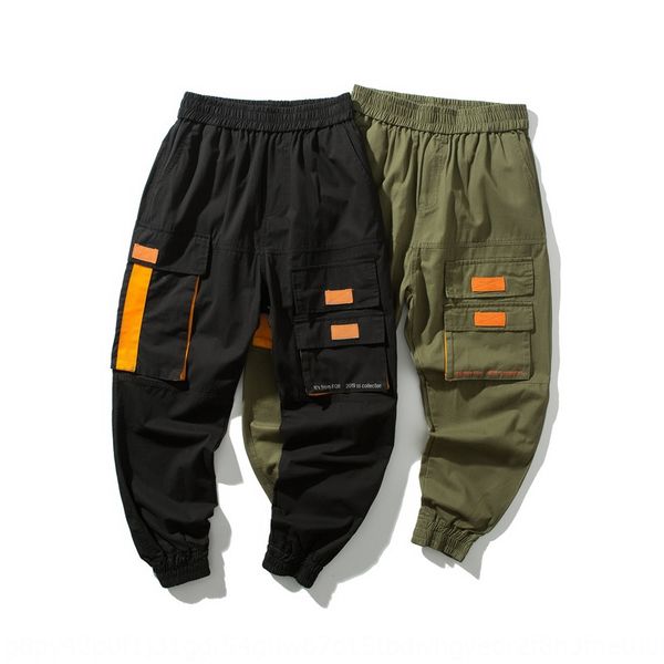 

street lace-up work autumn leggings tight trouserstrousers and trousers trendy ankle-length pants handsome casual men's pants ijyr8, Blue