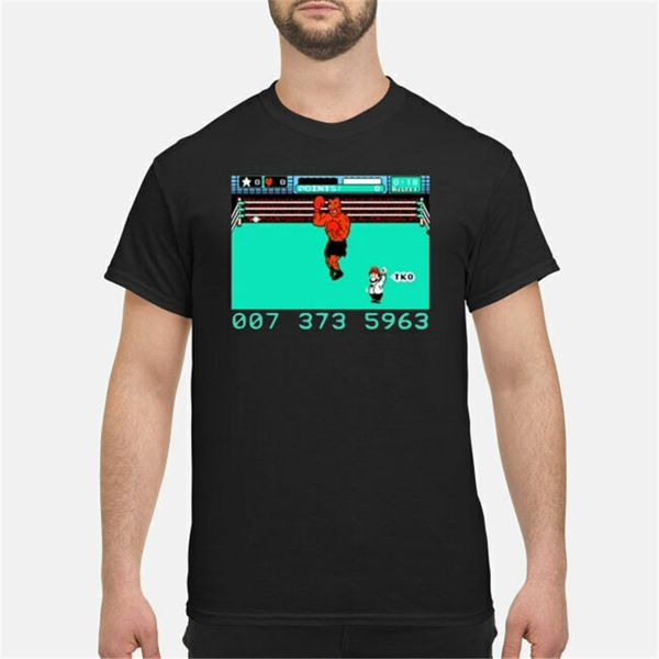 

007 373 5963 fighting video game code boxing t-shirt t-shirt christmas gifts tee shirt