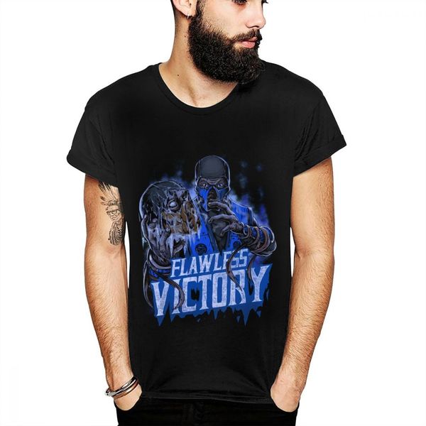 

mortal kombat 11 t shirt sub zero t-shirt for male round collar t-shirt stylish t shirt for men 2019 stylish t-shirt